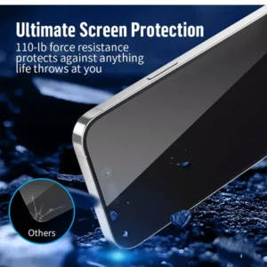 Blueo iPhone 16 Pro / 16 Pro Max Full Transparent HD Tempered Glass