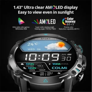 COLMI M42 AMOLED Bluetooth Calling Smart Watch