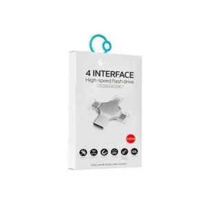 COTECi 4-in-1 Zinc Alloy iUSB USB Flash Drive