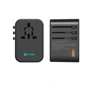 Coteci 65W GaN Universal Travel Adapter