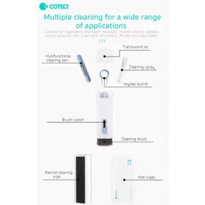 Coteci 8 in 1 Multifunction Cleaning Set