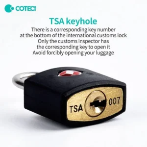 Coteci RT-007 TSA-Approved Customs Key Lock - Image 3