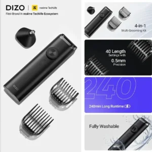 Dizo Trimmer Kit 4-in-1 Grooming Kit