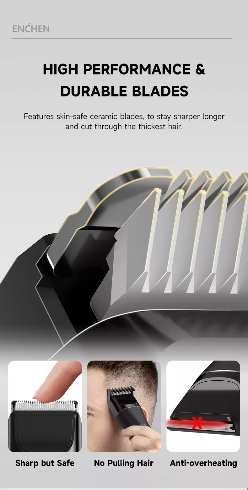 ENCHEN BOOST 2 Cordless Hair Trimmer