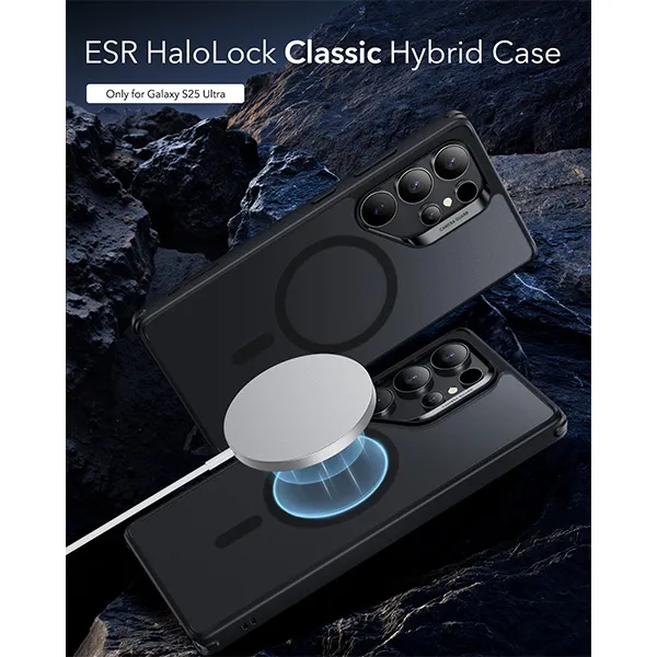 ESR Samsung Galaxy S25 Ultra Classic Hybrid Case (HaloLock)