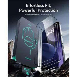 ESR UltraFit Armorite iPhone 17 Pro / iPhone 17 Pro Max Screen Protector (2-Pack)
