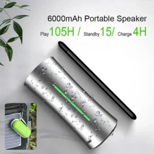 EWA A115 HiFi TWS Portable Metal Wireless Speaker 6000mAh
