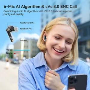 EarFun Air Pro 4 Adaptive Hybrid Noise Canceling Wireless Earbuds - Image 5