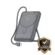 FONENG PX119 10000mAh 22.5W Magnetic Wireless Power Bank with Built-in Cable & Stand