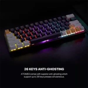 Fantech MK874 V2 Atom 63 Hot swappable Mechanical Keyboard - Image 4