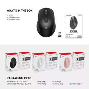 Fantech W191 GO Silent Wireless Mouse