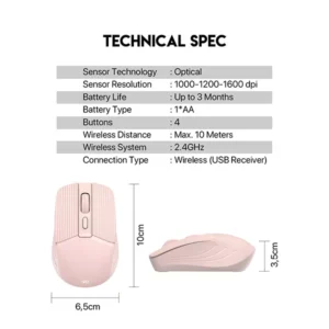 Fantech W605 GO Wireless Mouse