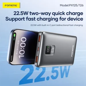 Foneng PX126 20000mAh 22.5W Power Bank - Image 4