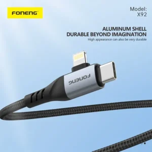 Foneng X92 60W Braided Fast Charging 4-in-1 Cable