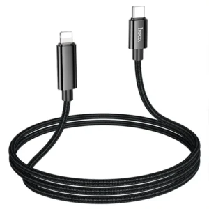 Hoco U125 27W PD Digital Display Type-C to Lightning Cable
