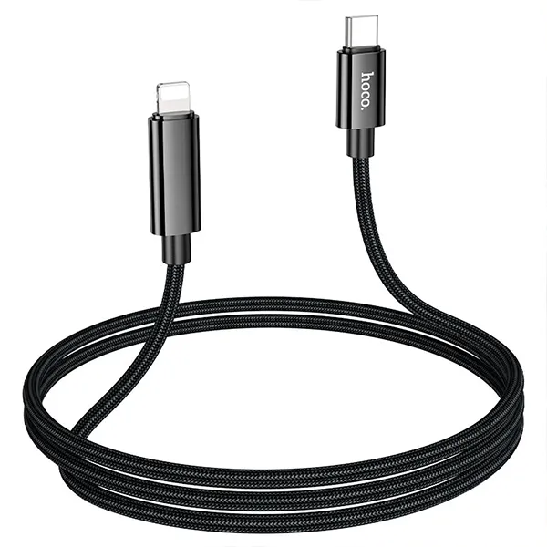 Hoco U125 27W PD Digital Display Type-C to Lightning Cable