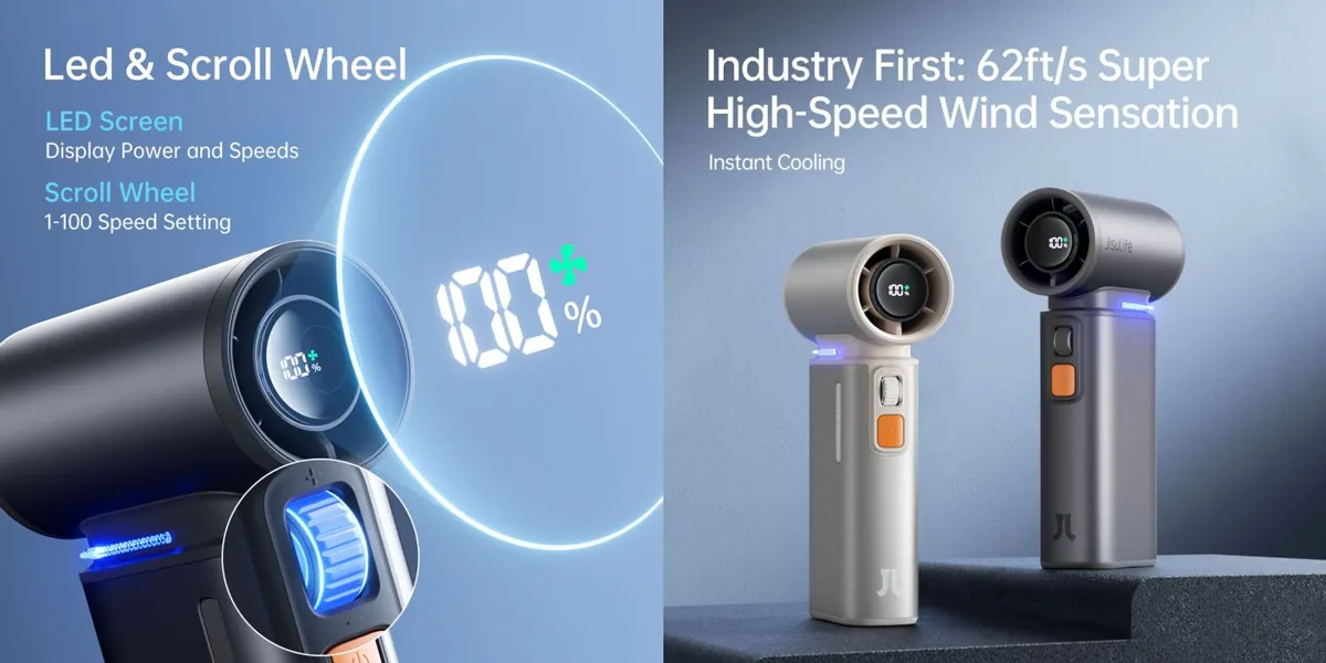 JISULIFE Handheld Fan ULTRA1