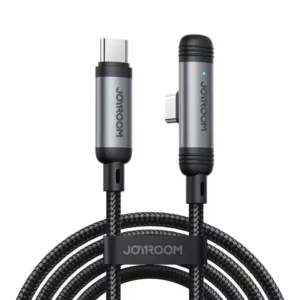 JOYROOM S-A56 EnjoyX Series 60W Type-C to Type-C 90 Degree Fast Charging Data Cable 1.2M