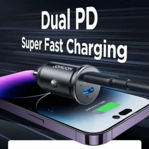 JOYROOM JR-CCN06 Dual USB C 30W Mini Metal Car Charger