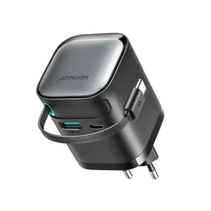 JOYROOM JR-TCL02 GaN 65W Charger with Retractable Cable