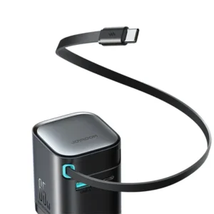 JOYROOM JR-TCL02 GaN 65W Charger with Retractable Cable