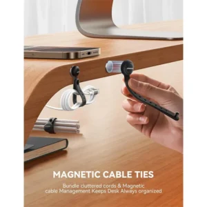 JOYROOM JR-ZS422 Magnetic Silicone Cable Tie - 6 Pack