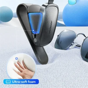JOYROOM JR-ZS511 Magnetic One-hand Car Visor Sunglasses Holder Clip