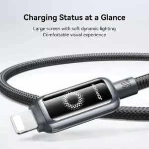JOYROOM StarFlight Series S-A55 30W Type-C to Lightning Auto Power-off Fast Charging Data Cable 1.2M - Image 3