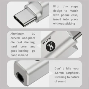 Jcally JA56 ALC5686 Type-C to 3.5mm DAC Dongle - Image 3