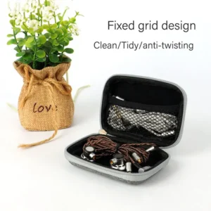 Jcally JCBG2 Portable Waterproof Hard Travel Earphone Accessories Bag