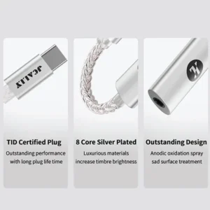 Jcally JM7 USB Type-C to 3.5mm DAC Dongle