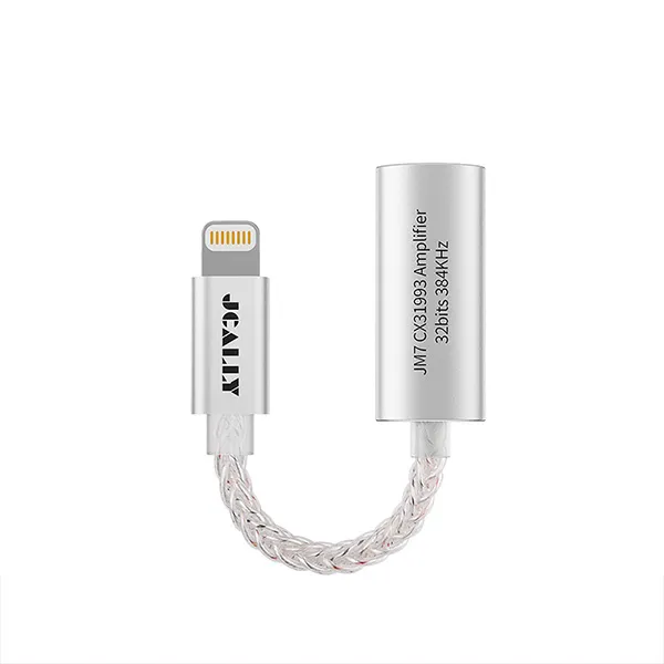 Jcally JM7L Lightning to 3.5mm DAC Dongle
