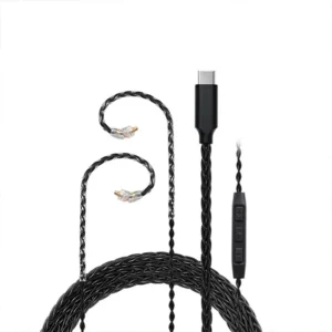 Jcally TC08 Pro 8 Core Type-C Earphone Upgrade Cable with Mic
