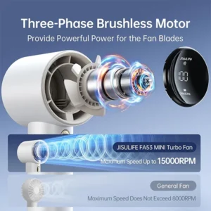 JisuLife Handheld Fan Pro1 3600mAh