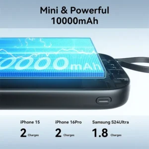Joyroom JR-PBF17 22.5W 10000mAh Powerbank Built-in Type-C Cable