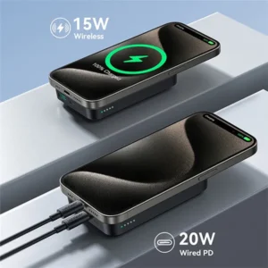 Joyroom JR-W020 Magnetic 10000mAh Wireless Charging Power Bank - Image 5