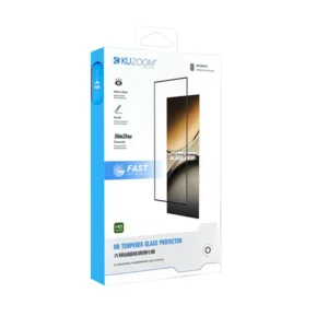 KUZOOM Samsung Galaxy S25 Ultra Dustproof Full Screen Tempered Glass Film