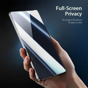 KUZOOM Samsung Galaxy S25 Ultra Privacy Dustproof Full Screen Tempered Glass Film