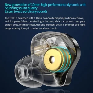 KZ EDXS High Performance 10m Dynamic IEM