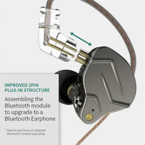 KZ ZSN PRO Earphones With Mic - Image 4