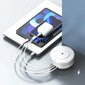 LDNIO AW003 32W 4-Port PD+QC Desktop Wireless Charging Station