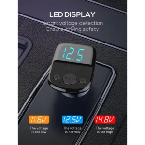 LDNIO C706Q 25W Bluetooth 5.0 Player Car Charger