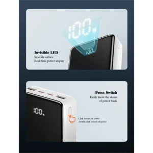 LDNIO PQ22 20000mah 22.5W Fast Charging Powerbank - Image 3