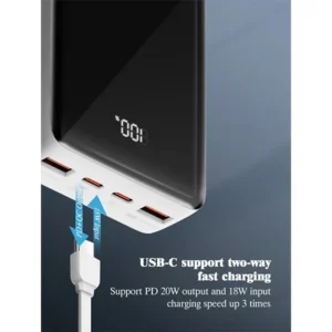 LDNIO PQ22 20000mah 22.5W Fast Charging Powerbank - Image 5