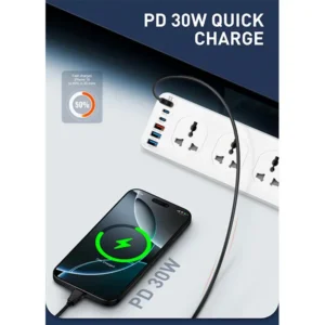 LDNIO SC10610C Power Socket Extension Universal Power Strip With 10 Outlets 2M