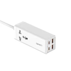 LDNIO SC1418 65W 2 Type-C + 2 USB-A Desktop Power Strip - Image 3
