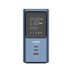 LDNIO SC2 45W Universal Desktop Power Strip with LED Display