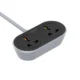 LDNIO SC2018 2 AC Outlet Universal Extension Power Socket