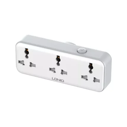 LDNIO SC3317 3 AC Outlets Portable Extension Power Socket