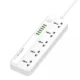 LDNIO SC5614 6USB 5AC Socket 2500W Power Strip 2M